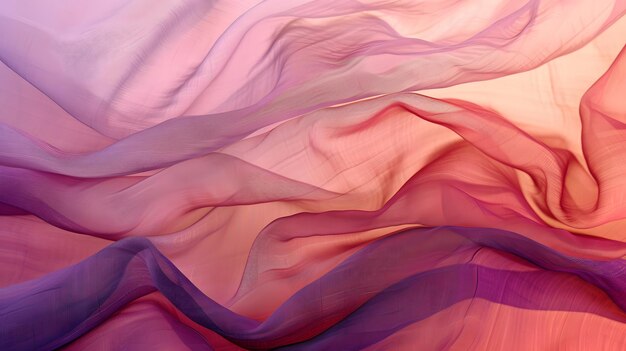 Abstracto Olas de coloridas dunas de arena en una representación artística