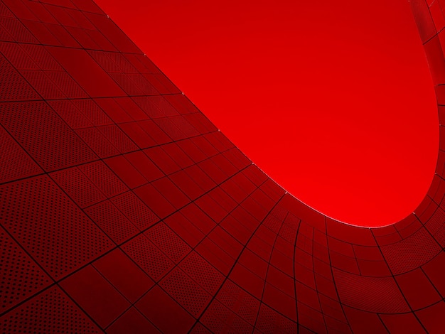 Abstracto papel curvo diseño de fondo HD color rojo fuerte oscuro