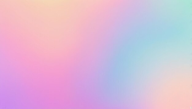 Abstracto pastel púrpura holográfico borroso gradiente granulado estandarte de fondo textura multicolor