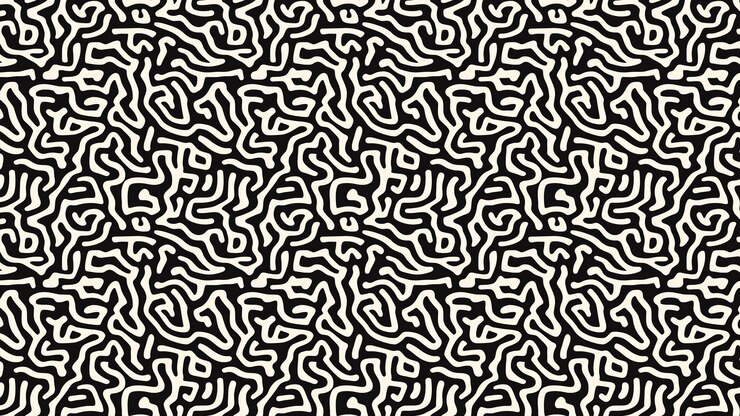 Foto abstracto patrón en blanco y negro