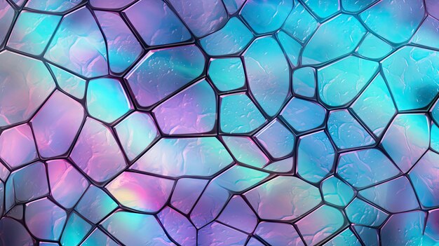 Abstracto Patrón fósil holográfico Texturas escamosas Texturas multicolores Texturas con escamas