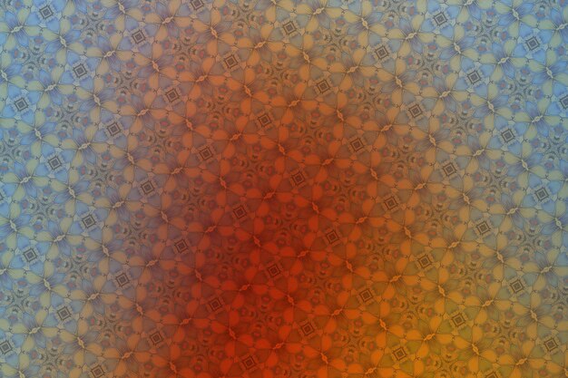 Abstracto patrón geométrico colorido efecto caleidoscopio fondo geométriko