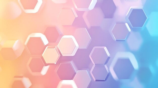 Abstracto Patrón geométrico hexagonal pastel de fondo