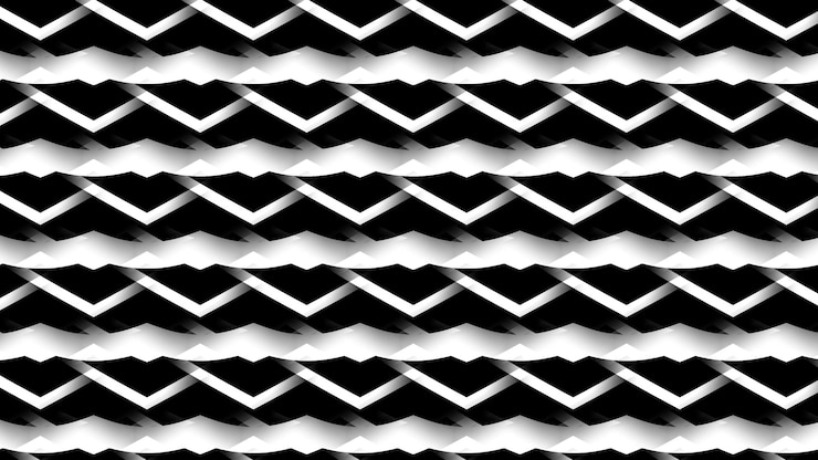 Foto abstracto patrón geométrico en zigzag