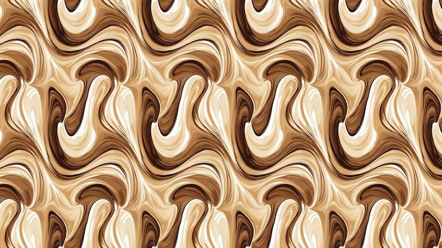 Abstracto Patrón de remolino marrón