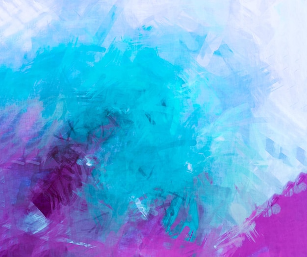 Abstracto pintura al óleo de colores textura fondo acuarela fondo azul pintado a mano