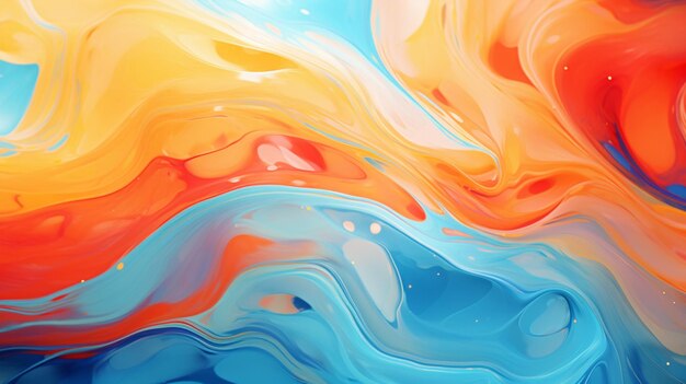 Abstracto Pintura Swirls fundo