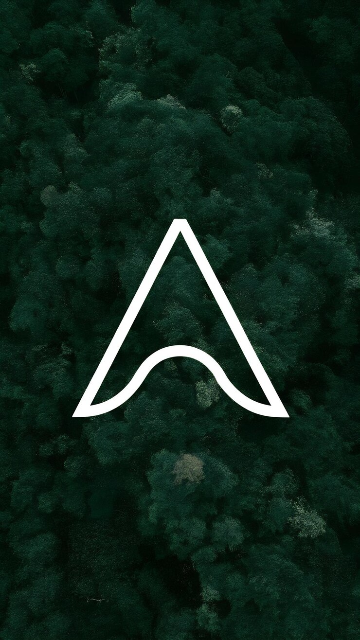 Foto abstracto plano un icono, un signo, un símbolo, el logotipo de la empresa con una tarjeta de visita