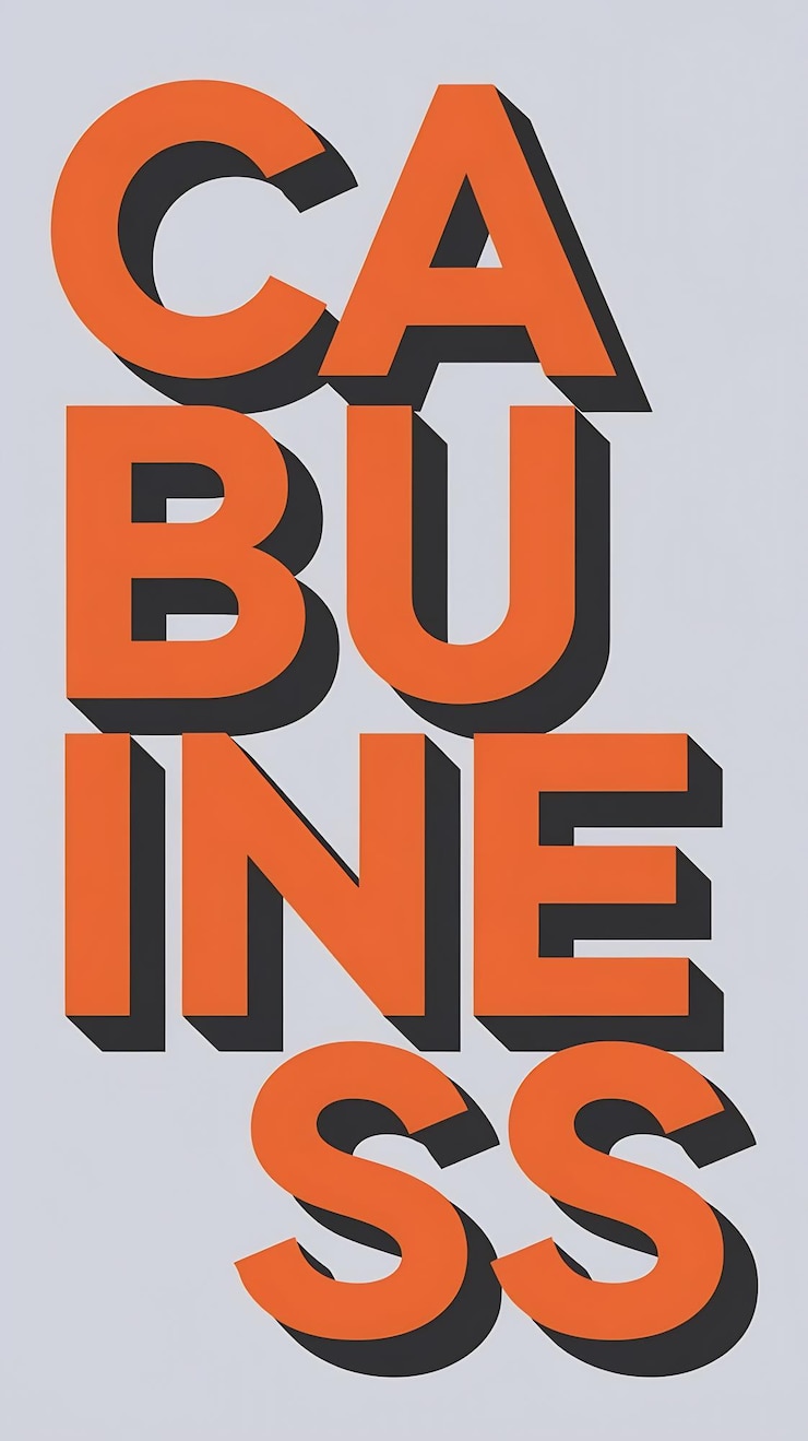 Foto abstracto plano una letra logotipo signo icónico con la empresa de negocios ca