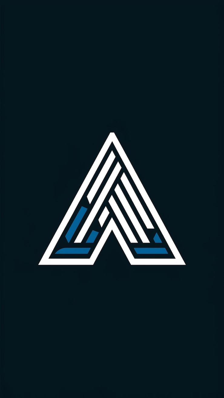 Foto abstracto plano una letra logotipo signo icónico con la empresa de negocios ca