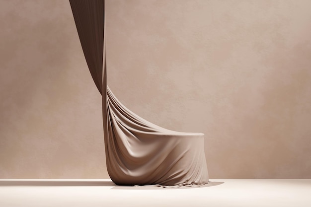 Abstracto Plataforma de podio moderna mínima para la representación 3D de vitrinas de exhibición de productos