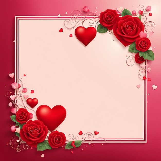 Abstracto quadro de bandeira do Dia dos Namorados fundo de fronteira e textura conceito de amor