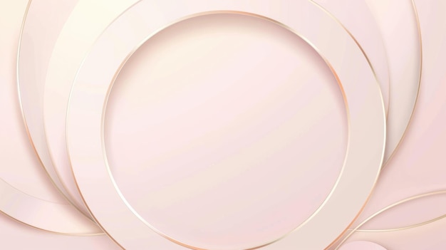 Abstracto rosa con fondo dorado brillante