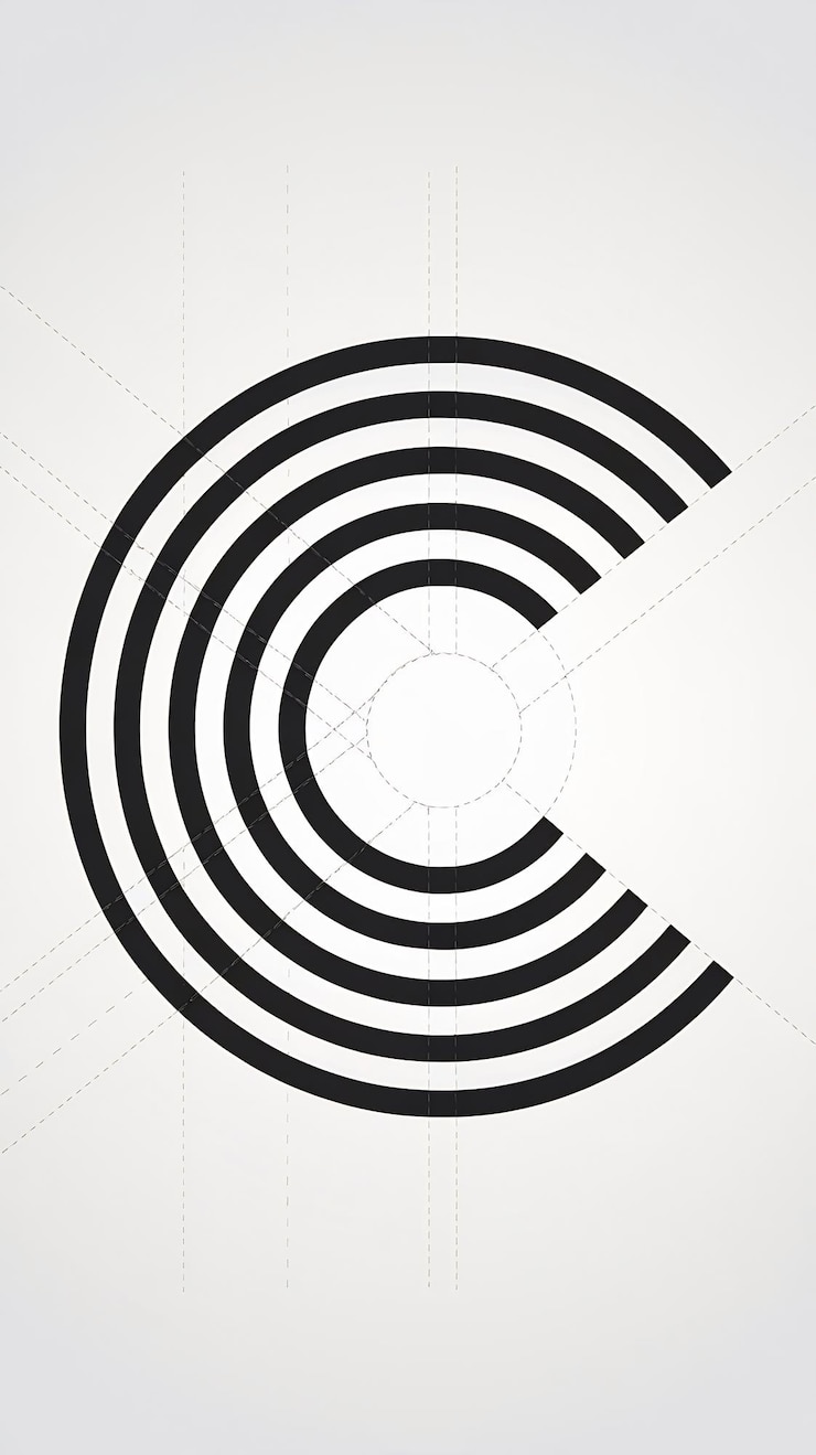 Foto abstracto del signo de depósito icono de la compañía c logotipo vectorial de letras