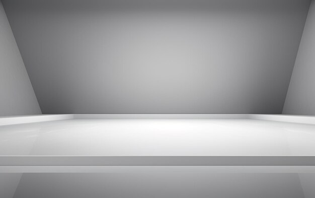 Abstracto suave vacío estudio gris bien uso como negocio de fondo