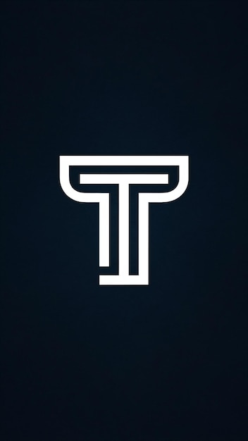 Abstracto t letra comunidad logotipo de la compañía icono diseño vectorial de signos