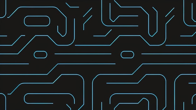 Abstracto Tecnología Diseño de placas de circuitos azules de fondo