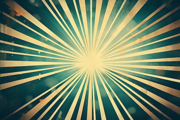 Foto abstracto vintage sunburst fundo