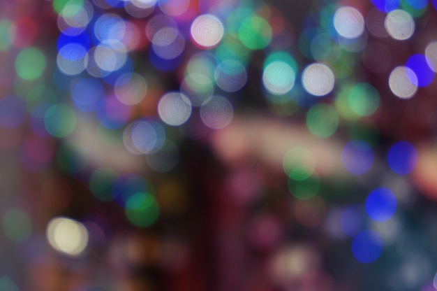 Abstrakt Bokeh Glitzer Vintage Lichter. Weihnachten bokeh Licht defokussiert abstrakten background.Can verwendet werden wallpaper Textur mit Kopie Raum Bereich für einen Text