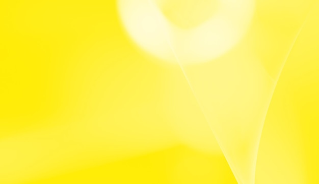 Abstrakt gekrümmtes Papier HD Hintergrunddesign helle mittlere gelbe Farbe
