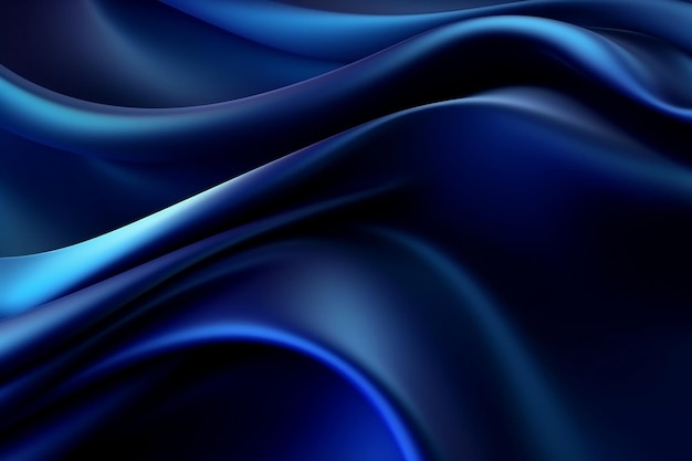 abstrakt luxuriös gradient blauer Hintergrund glatt dunkelblau mit schwarzer Vignette