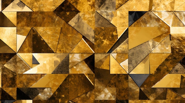 Abstrakt Luxus goldenes geometrisches Design