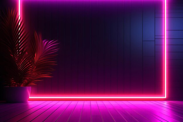 Abstrakt Neonlichter Hintergrund