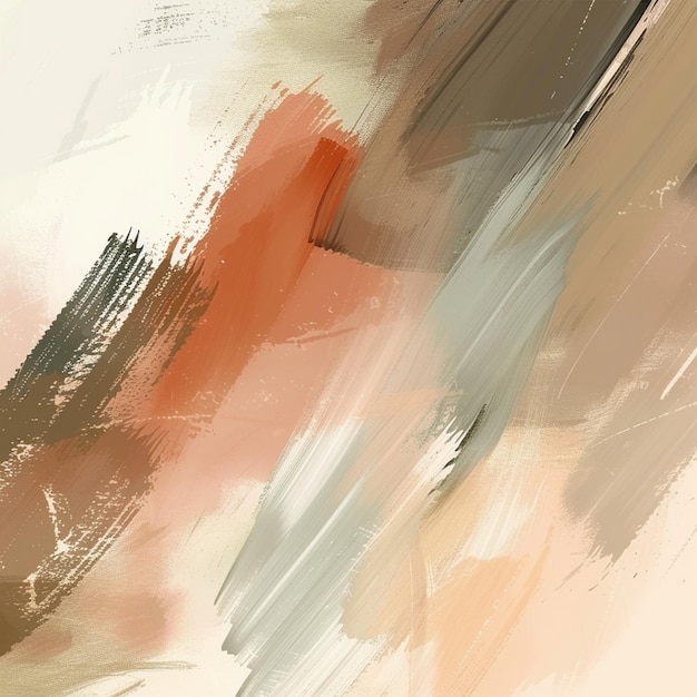 Abstrakt Orange und Braune Malerei Abstrakt Hintergrund