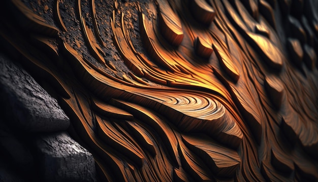 Abstrakte 3D-Hintergrundbild natürliche Textur
