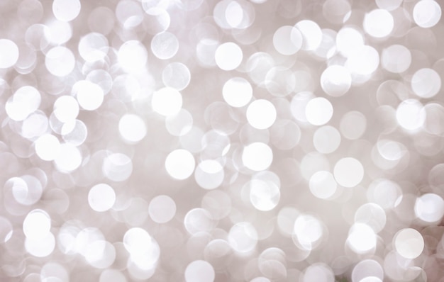 Abstrakte abstrakte schöne Weihnachten defokussiert beige Bokeh-Hintergrund