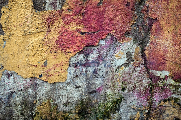 Abstrakte alte Grunge geknackt Steinwand Oberfläche Hintergrundtextur