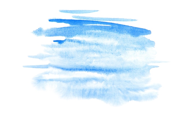 Abstrakte blaue Aquarell Hintergrund