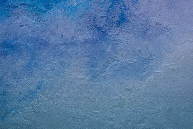 Abstrakte blaue Farbton gemalte Wand