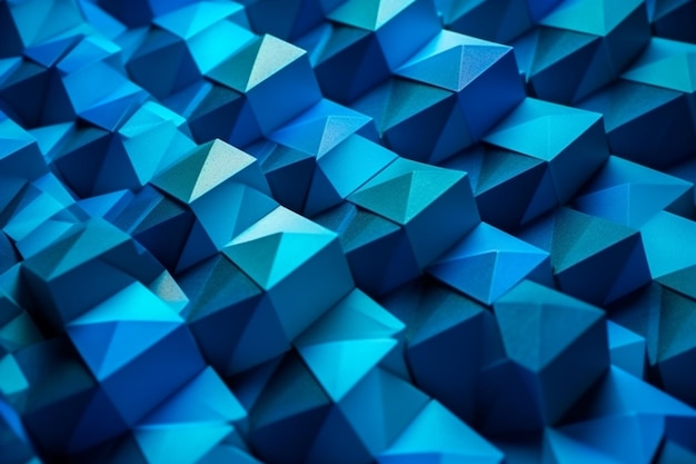 Abstrakte blaue geometrische Hintergrund