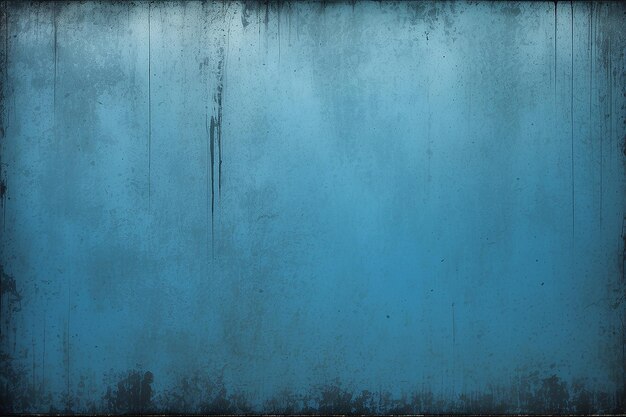 abstrakte blaue Metall-Hintergrundtextur Grunge-Wand