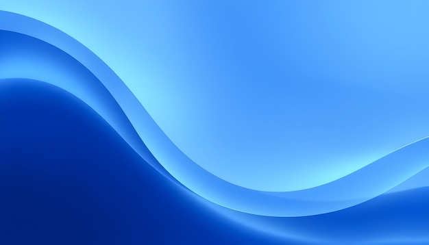 Abstrakte blaue Welle Hintergrund