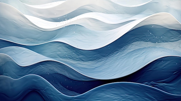 abstrakte blaue Wellen im Hintergrund