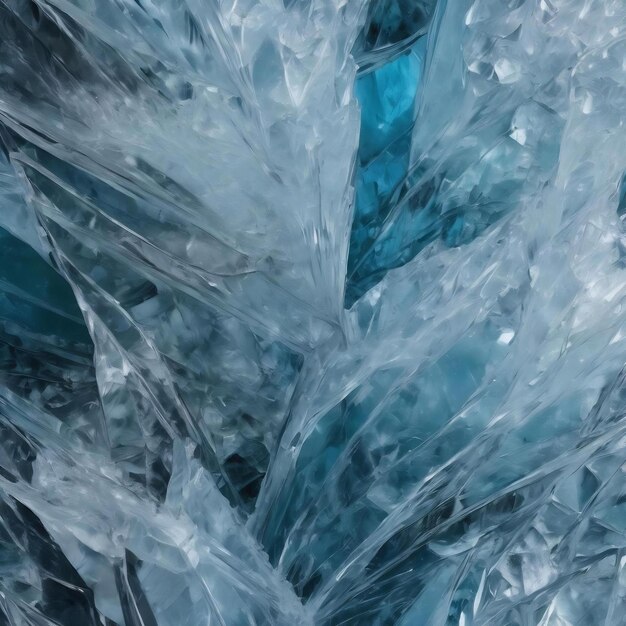 Abstrakte Eisstruktur