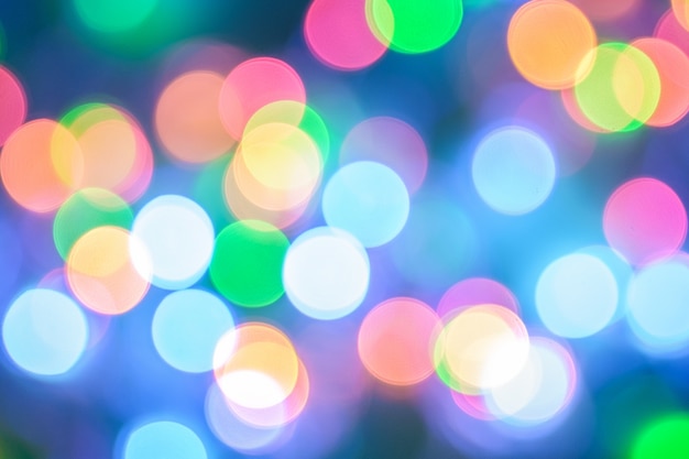 abstrakte Farben mit Bokeh Unschärfe Licht Weihnachten Neujahr