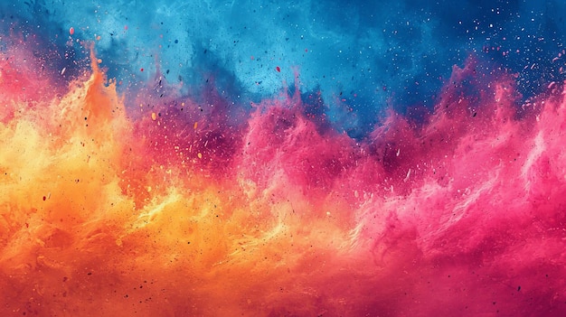 abstrakte farbenfrohe Pinsel-Splatter-Textur-Hintergrund