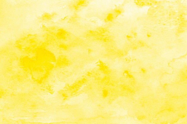 Abstrakte gelbe Aquarell-Hintergrundtextur