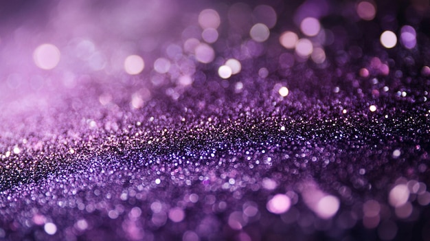 abstrakte Glitzer rosa lila und silberne Lichter Hintergrund verfocust Glitter Vintage Lichter Backgr