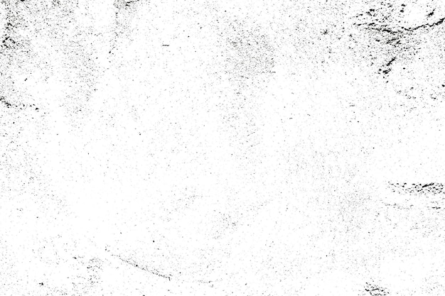 Abstrakte Grunge-Textur Distressed-Overlay Schwarz-weiß Zerkratzte Papierstruktur Betontextur für den Hintergrund