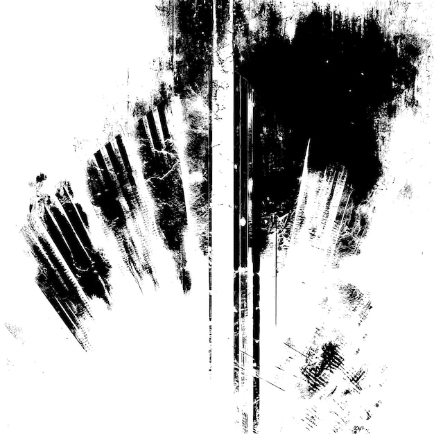 Abstrakte Grunge-Textur Schwarz-Weiß-Hintergrund und Tapeten Texturierte Oberfläche