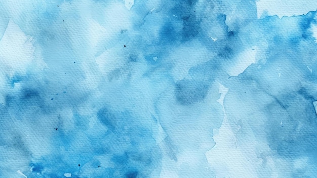 Abstrakte hellblaue Aquarellpapiertextur Hintergrund