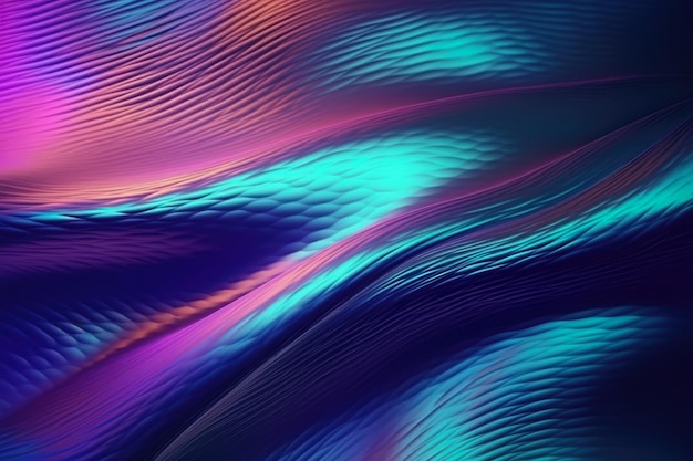 Abstrakte holografische Wellen-Cliparts bieten futuristische und farbenfrohe Formen für atemberaubende Hintergründe