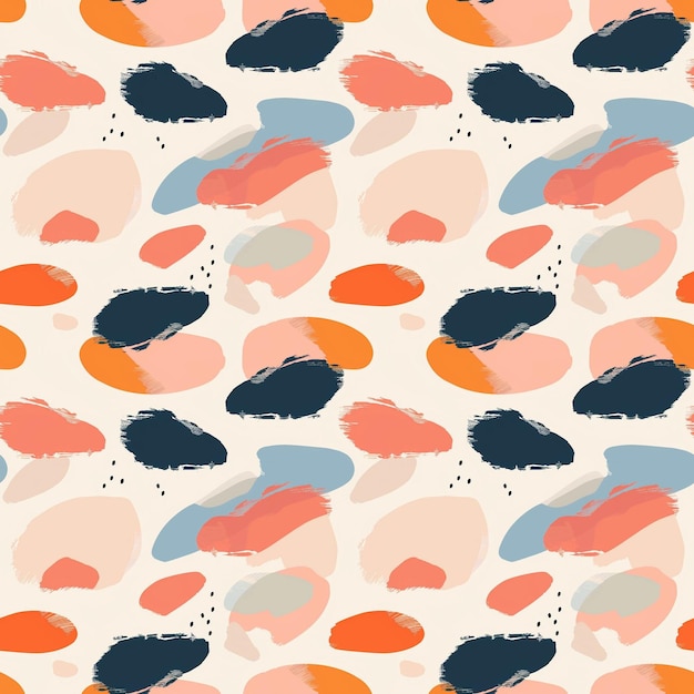 Abstrakte Illustration Muster Wolken Himmel Design Träumerisch