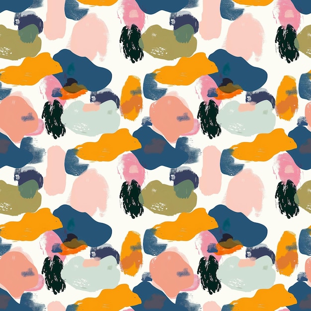 Abstrakte Illustration Muster Wolken Himmel Design Träumerisch