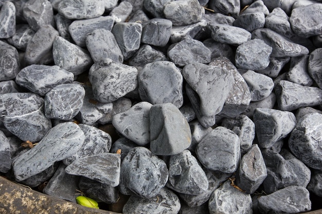 Abstrakte Kieselsteine Hintergrundtextur Makro, selektiver Fokus