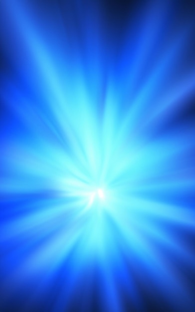 abstrakte Komposition in Schattierungen von Blau